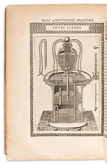 Ramelli, Agostino (circa 1531-1608) Le Diverse et Artificiose Machine.